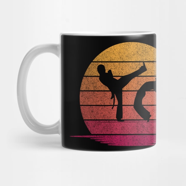 Awesome Funny Capoeira Gift - Hobby Silhouette Sunset Design by mahmuq